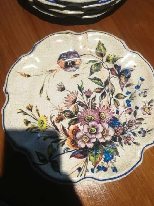 Floral Pattern Decorative Plate Set451666876207605763
