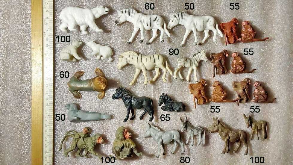 Фигурки животных Plaho (ГДР). 215 шт.