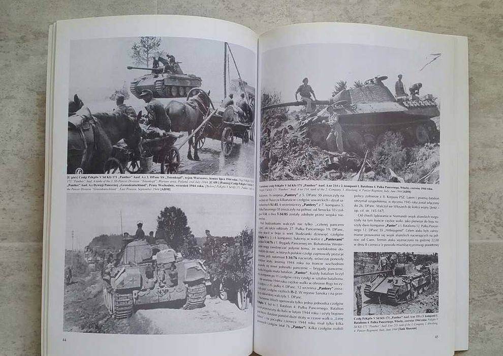 MILITARIA 60 Panther PzKpfw V Sd Kfz 171 "Panther" cz.1 Janusz LEDWOCH