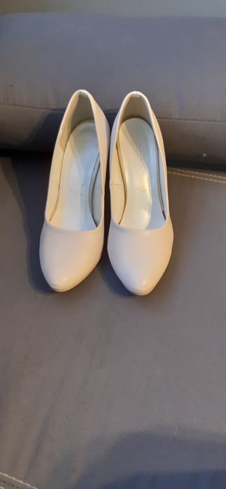 #121 Czółenka, buty wizytowe, ślubne