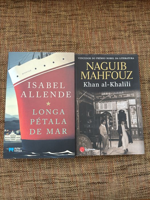 Livros - Isabel Allende & Naguib Mahfouz