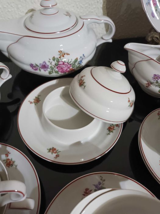 Serviço de chá Electro cerâmica do Candal