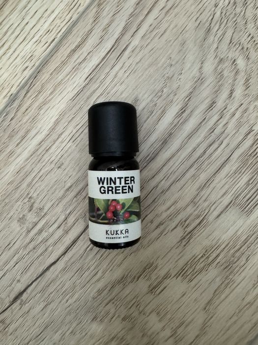 Nowy olejek eteryczny zapachowy Winter Green mięta 10ml Kukka