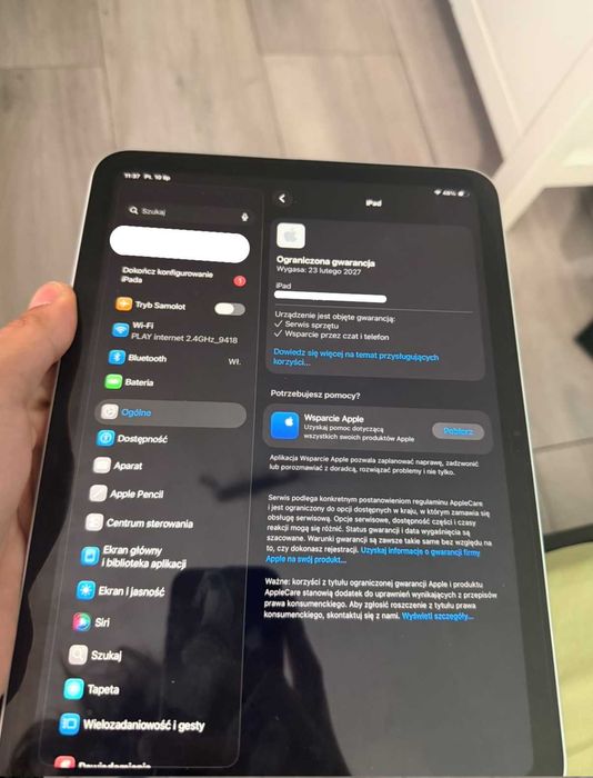 REZERWACJA iPad A16 2025 [6 cykli ładowania | 100% Baterii]