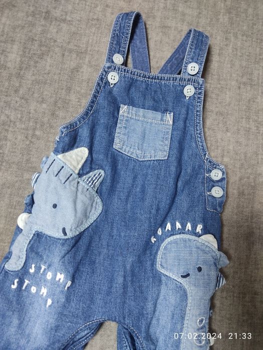 штани, комбінезон 3-6 міс, довжина 52см!