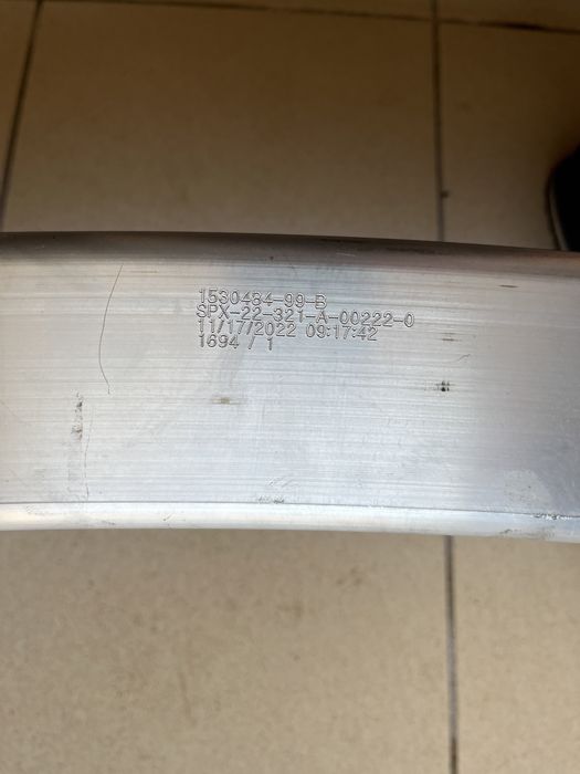 Підсилювач заднього бампера Тесла М3