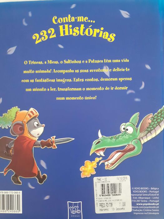 Livro infantil 232 histórias