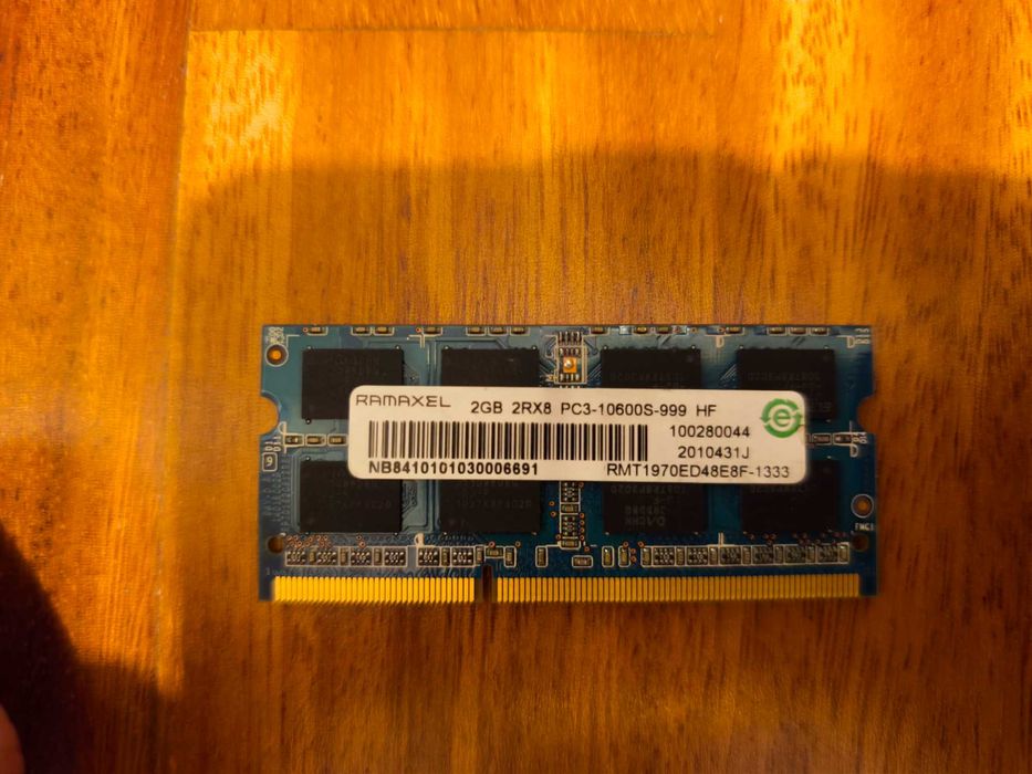 Memoria SO-DIMM 2GB DDR3 1333MHz
