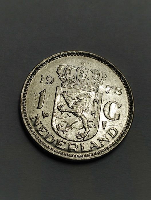 Sprzedam monetę Holandia 1 gulden 1978r. super stan