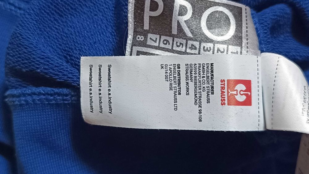 Męska bluza ENGELBERT STRAUSS INDUSTRY r.L nowa stan idealny