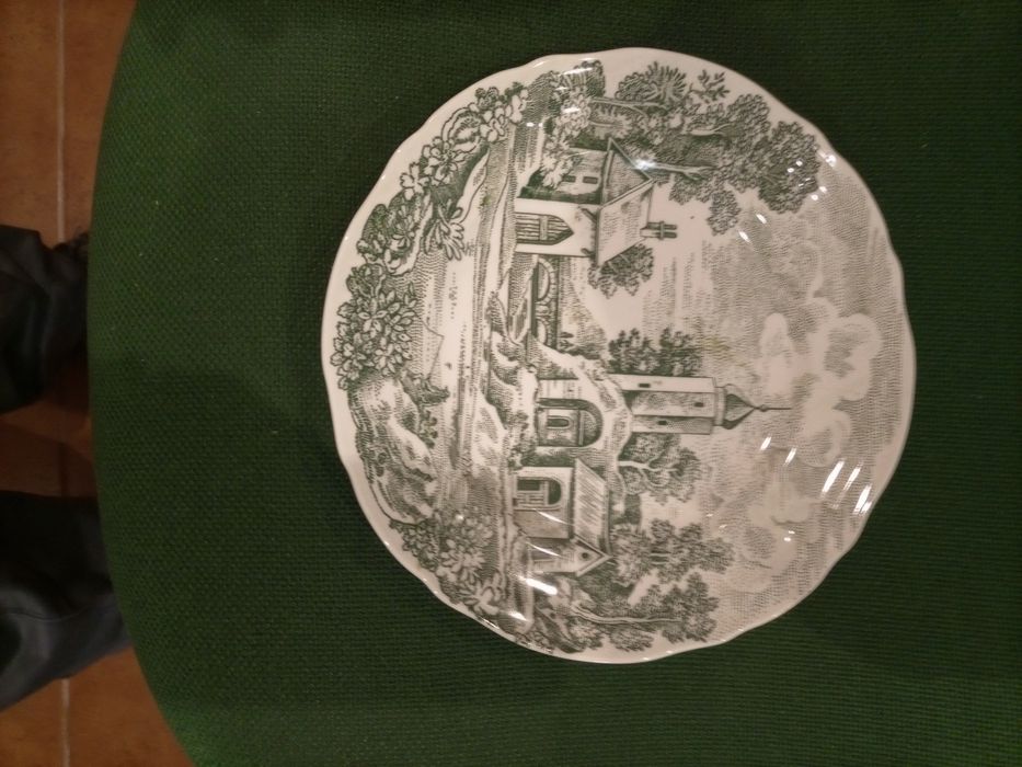 Prato decorativo verde