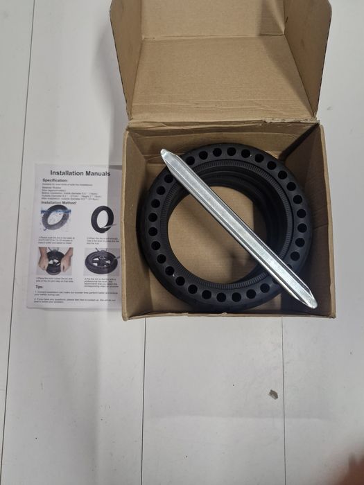 Pneu de borracha de 8,5 polegadas