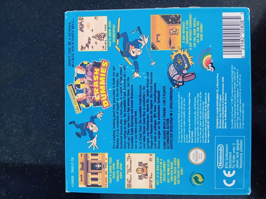 The Incredible Crash Dummies - Gameboy Clássico