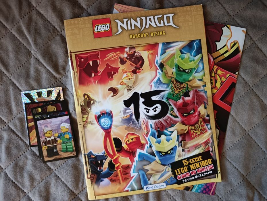 Album na naklejki LEGO ninjago 15-lecie