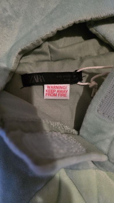 Fato tartaruga zara 6/12m