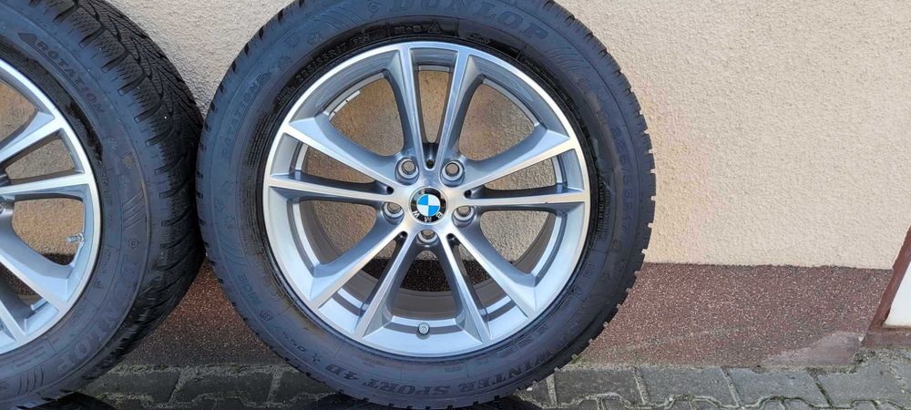 Alufelgi BMW G30 G31 5X112 z oponami 225/55 R17 zima RSC czujniki