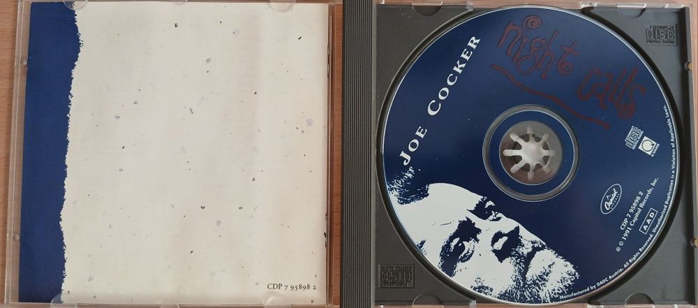 CD Joe Cocker - Night Calls425232834987960322