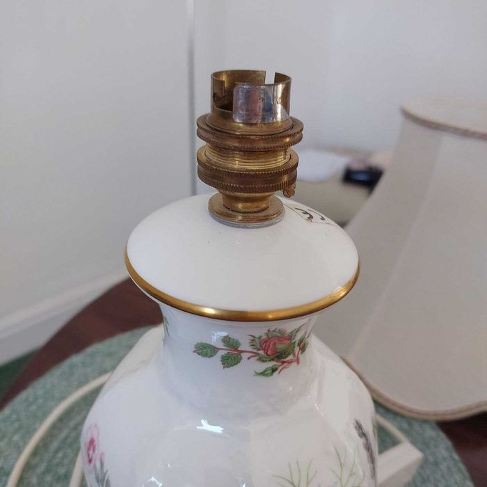 Настільна лампа Aynsley Wild Tudor (фарфор, Англія)