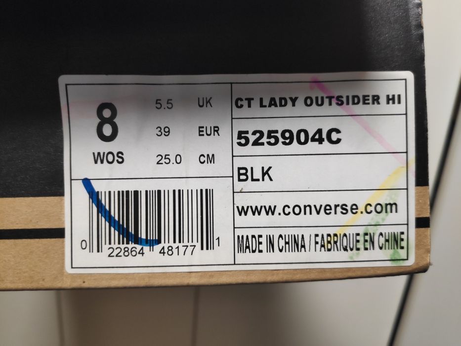 Buty damskie Converse Ct Lady outsider hi