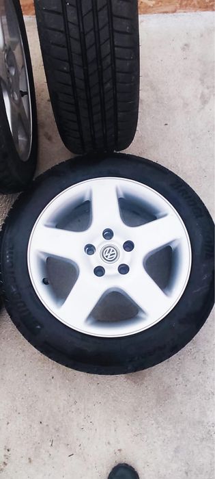 Jantes 16 5x112 VAG VW com 2 pneus novos