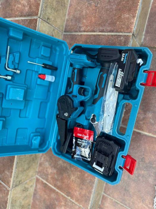 Набор инструментов цепная пила + секатор аккумуляторный Makita Макита