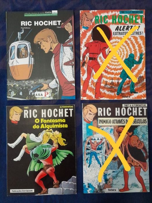 Ric Hochet: Alien Alert, Against the Serpent, etc.
