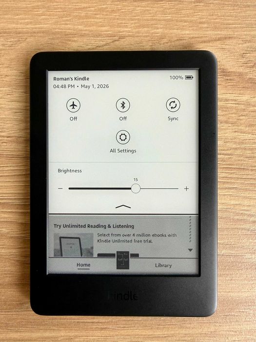Електронна книга Amazon Kindle 10th Gen (2019 release) Black