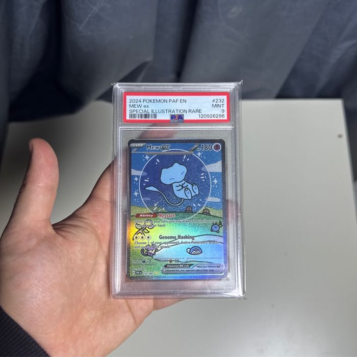Pokémon 2024 paf en MEW ex special illustration rare PSA 9