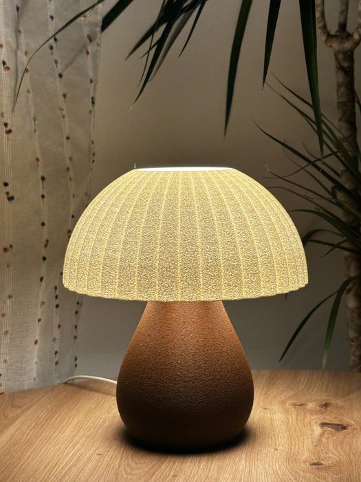 Mushroom lamp 3d