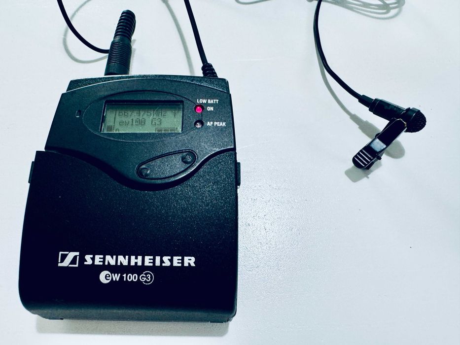Mikroport Sennheiser EW 100 G3 - Idealny do Nagrywania i Występów