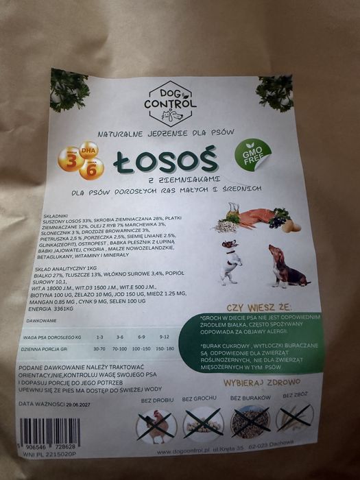 Karma dla psa dogcontrol