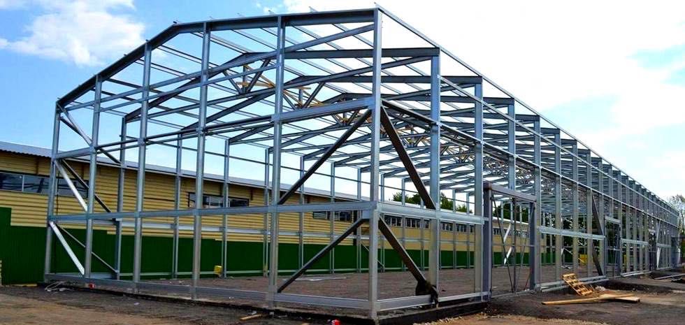 Монтаж металоконструкцій, сендвіч панелей, профнастилу