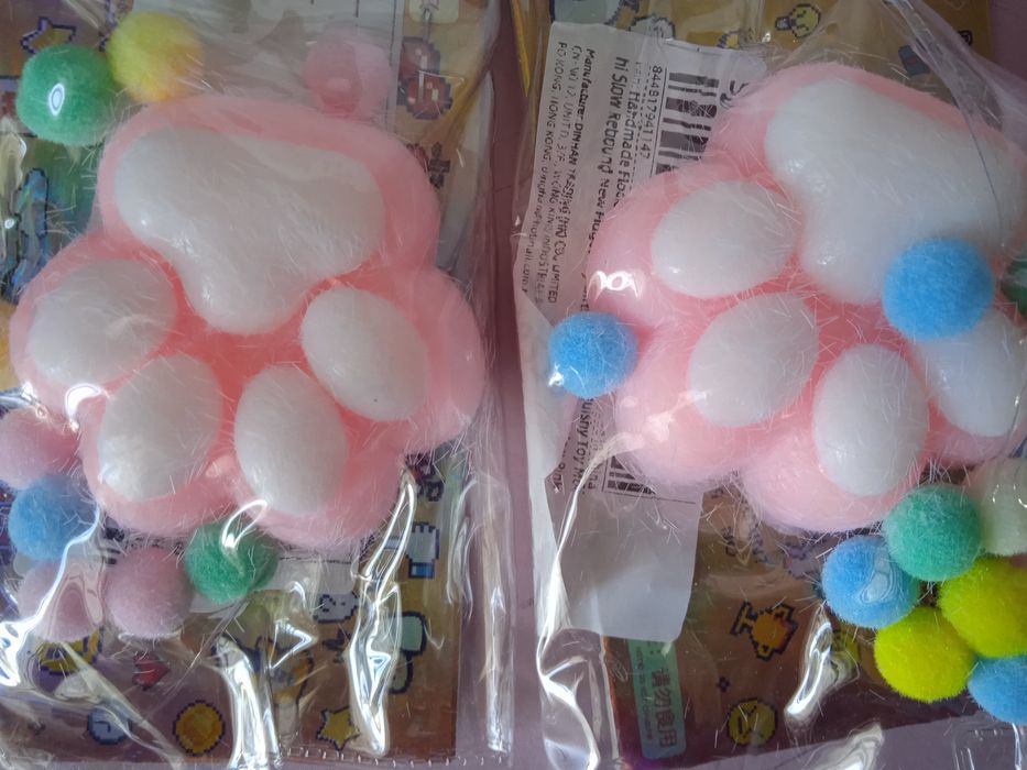 Сквіш лапка, таба, табо лапка, лапка антистрес