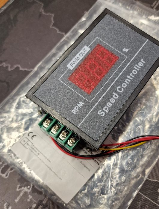 Regulator obrotów prędkości silnika PWM