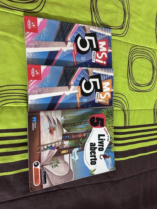 Livros 5 ano como novos