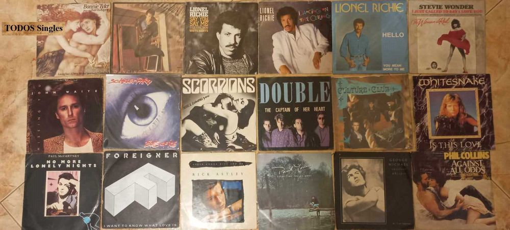 Discos VINIL para venda. Singles