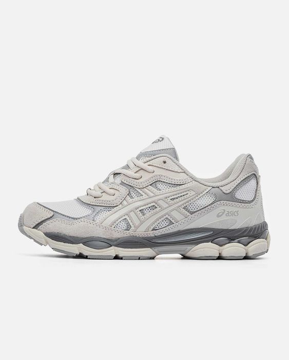 Кросівки Asics Gel-NYC Grey Beige / Асікс Гель-NYC сіро-бежеві