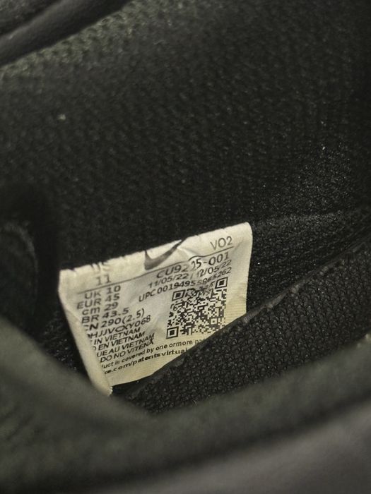 Nike Air Force 1 x Supreme 45 Size,Найк Форси 1 Суприм