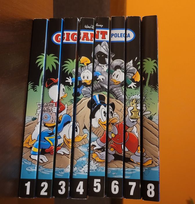 Komiksy kaczor Donald gigant poleca 2022 rok cały zestaw