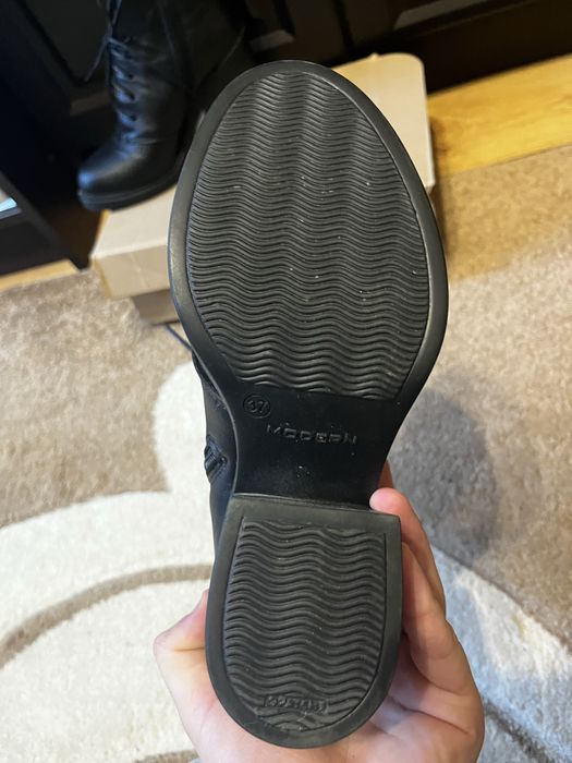 Черевички зимові жіночі натуральні шкіра 37 розмір