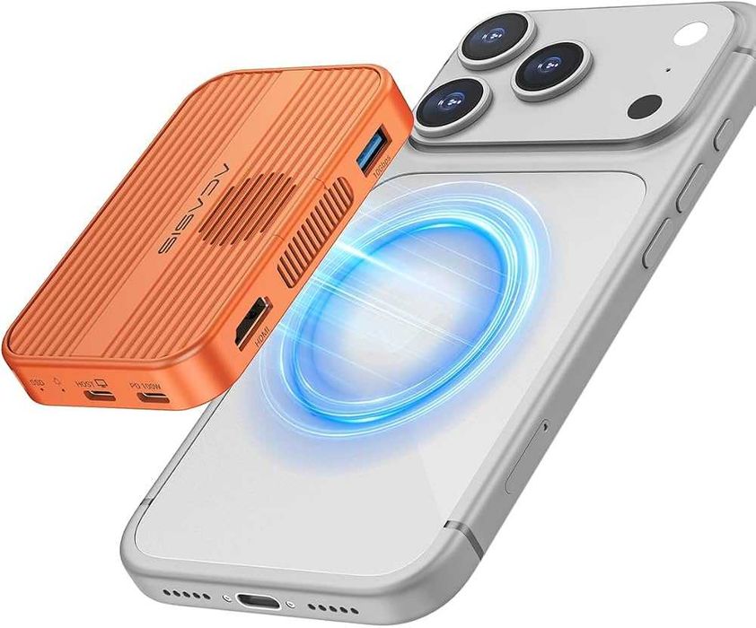 Acasis EC-1401 stacja dokująca + obudowa SSD NVMe do iPhone 15/16/17 MagSafe 10Gbps pasuje tez do android windows