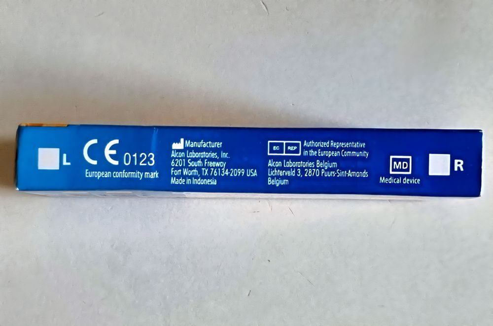 Лінзи 6шт. Alcon AirOptix Night&Day Aqua. Контактные линзы. Нові.