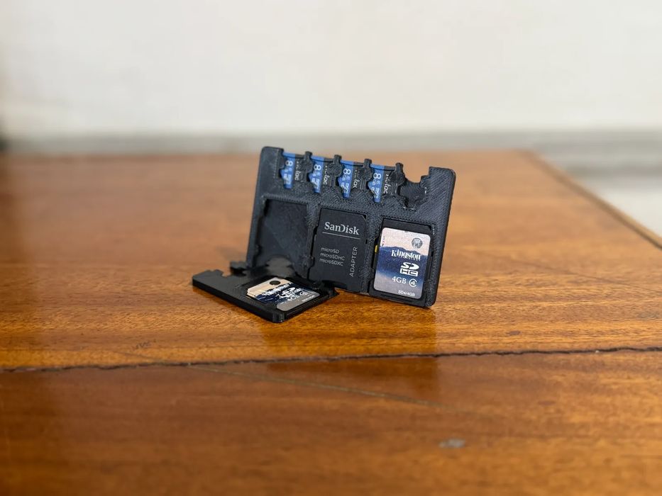 Porta-Cartões SD/microSD formato Cartão de Crédito