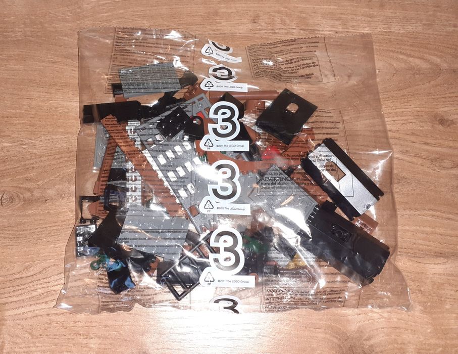 NOWY, niepełny zestaw LEGO kingdoms 7947 prison tower rescue cas442
