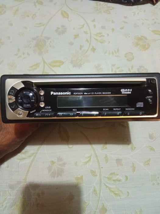 Rádio Cd Panasonic Novo