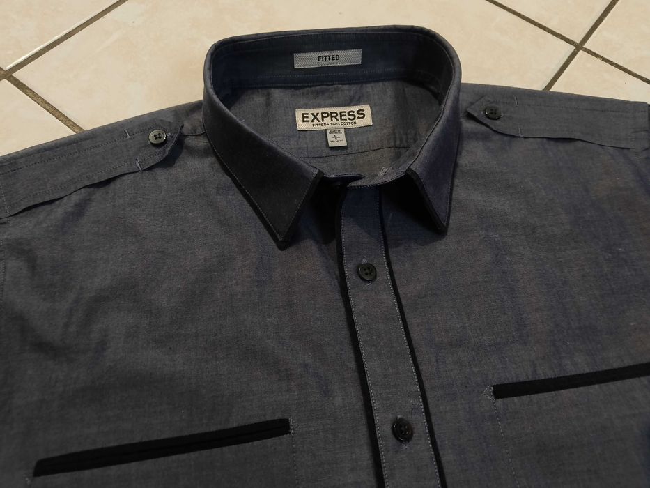 EXPRESS USA - NOWA! Markowa Koszula Męska rozmiar L