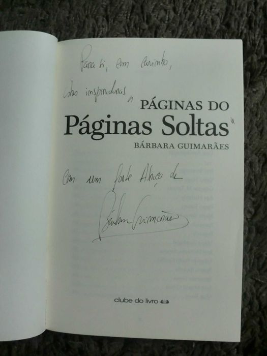 Páginas do Páginas Soltas
de Bárbara Guimarães