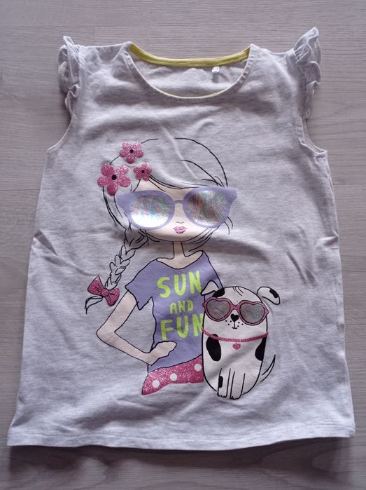 5.10.15 bluzka koszulka t-shirt top 116 122