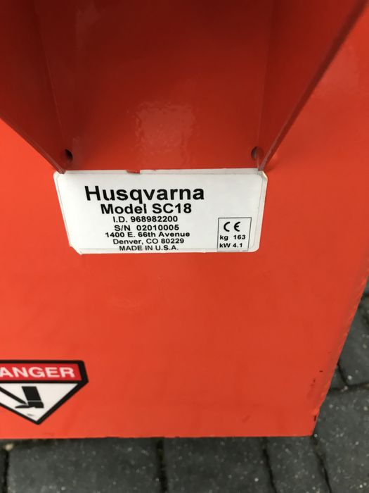 Przecinarka darni Husvarna SC 18