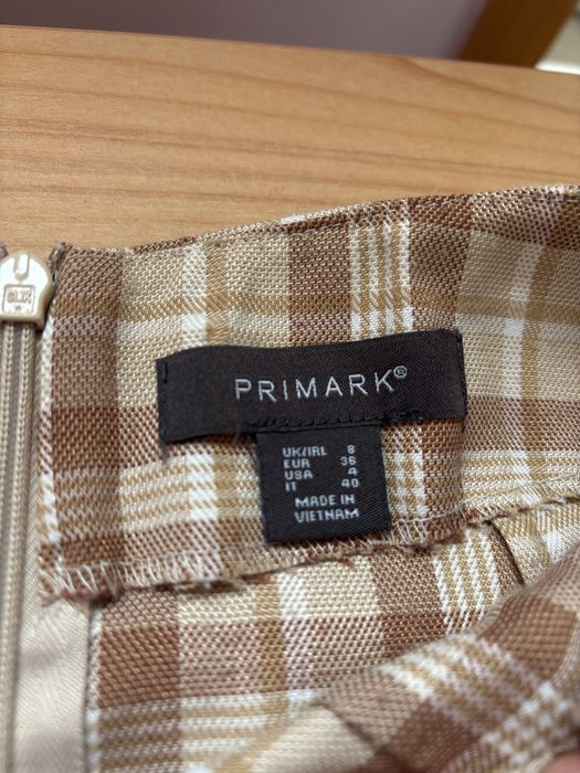 Saia axadrezada Primark